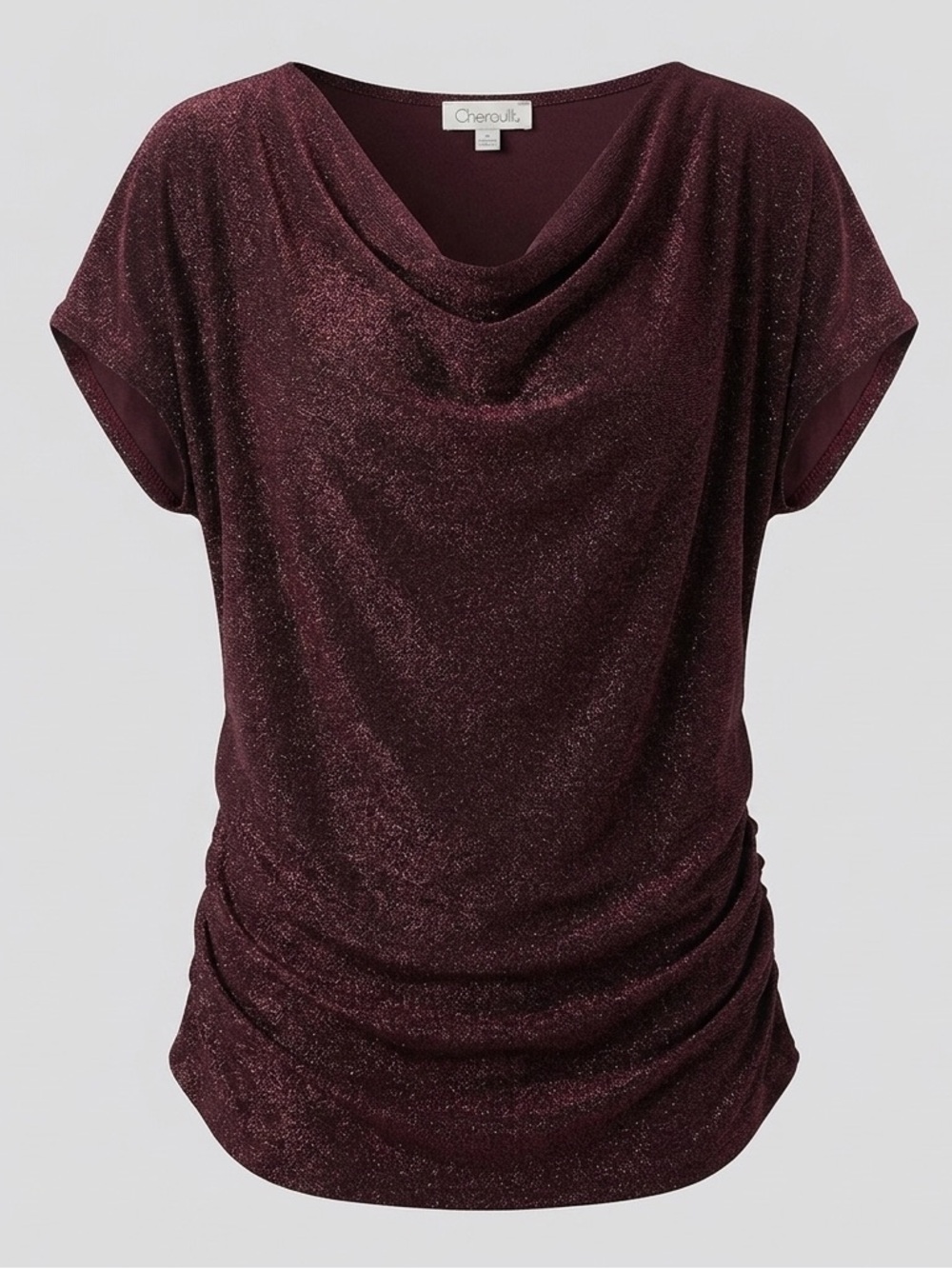 Chenault Women's Sparkling Burgundy Blouse